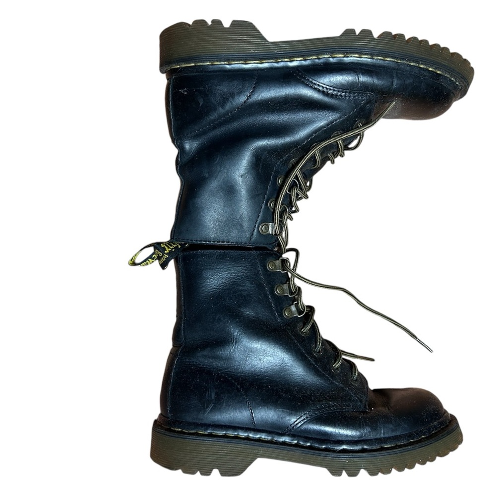 Dr. Martens Black Combat Boots - Picture 4 of 9